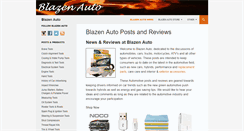Desktop Screenshot of blazenauto.com
