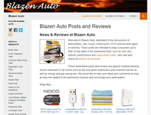 Tablet Screenshot of blazenauto.com